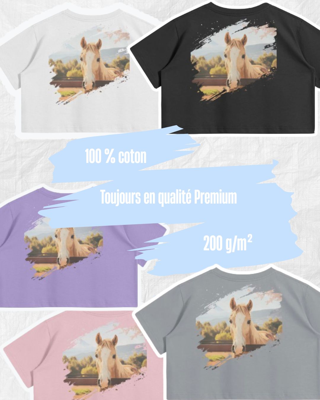 Crop-Top Animal lover Premium | Personnalisable