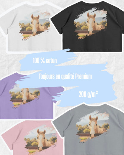 Crop-Top Animal lover Premium | Personnalisable